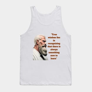 True wisdom Tank Top